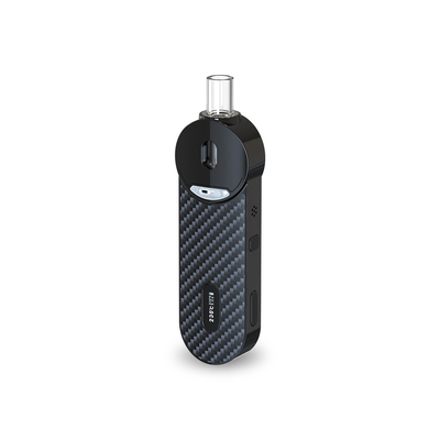 Kaca Mouthpiece Marijuana Paste Vaporizer Ramuan Kering 2000mAh Dengan Dok Pengisi Daya
