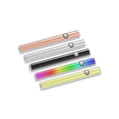 Rechargeale 510 Thread CBD Vape Pen Baterai 350mAh Tegangan Disesuaikan