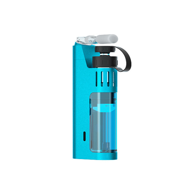 Umpan Balik Haptic Lilin Konsentrat Pena Vaporizer Smart E Rig Dengan Air Kaca