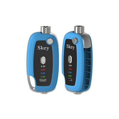 Baterai Mod Vape Isi Ulang Tegangan yang Dapat Disesuaikan Desain Kunci 510 Benang 500mah