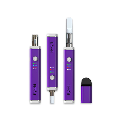 Pena Vaporizer Konsentrat Benang Cbd 510 650mah 4.8V Quartz Chamber