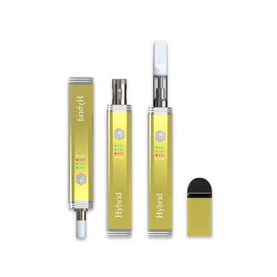 Kuarsa Coil Panaskan CBD Vape Pen 500mah 510 Benang Penyemprot 4.3V