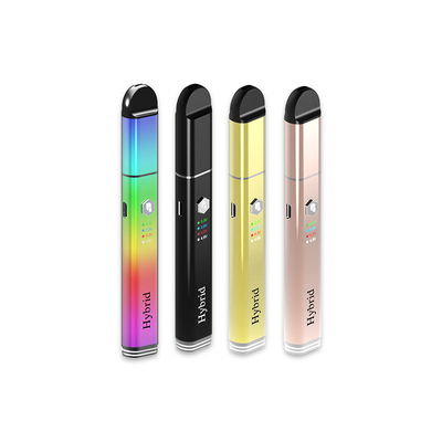 Quartz Atomizer Baterai CBD Isi Ulang 3 In 1 Panaskan 510 Benang 4.8V 500mah