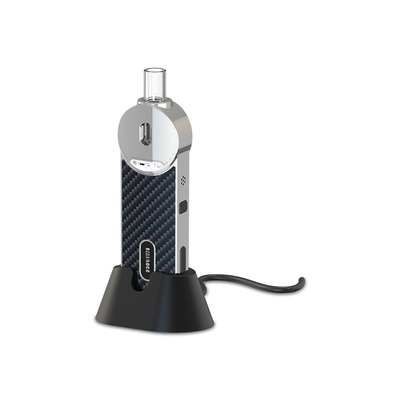 Kaca Mouthpiece Marijuana Paste Vaporizer Ramuan Kering 2000mAh Dengan Dok Pengisi Daya