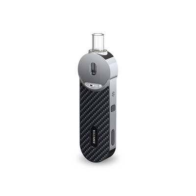 Kaca Mouthpiece Marijuana Paste Vaporizer Ramuan Kering 2000mAh Dengan Dok Pengisi Daya