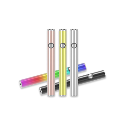 Rechargeale 510 Thread CBD Vape Pen Baterai 350mAh Tegangan Disesuaikan