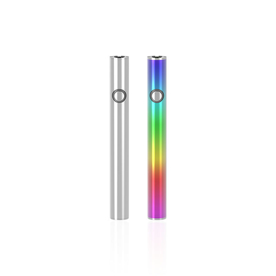 Rechargeale 510 Thread CBD Vape Pen Baterai 350mAh Tegangan Disesuaikan