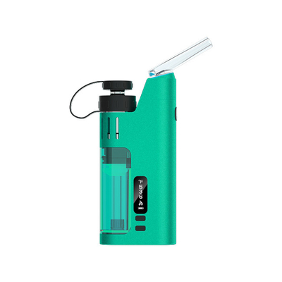 Umpan Balik Haptic Lilin Konsentrat Pena Vaporizer Smart E Rig Dengan Air Kaca