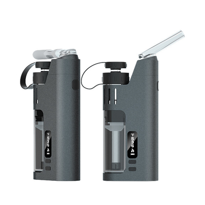 2 In 1 Minyak Dan Smart E-Rig Berkonsentrasi Vape Pen Baterai Perangkat Merokok Kaca Bubbler