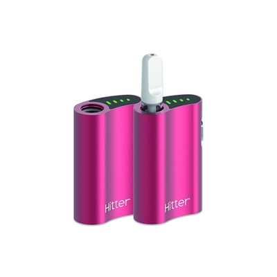 Ruang Melengkung Logam Portabel Panaskan Baterai Vape Kustom Untuk 510 Kartrid