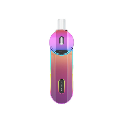 Glass Mouthpiece Dry Herb Vaporizer 1500mah Koneksi Magnetik
