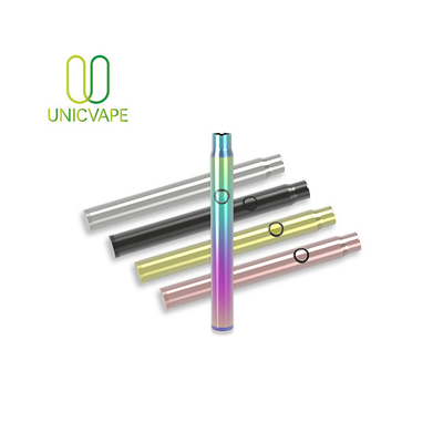 Putar 510 Baterai Vape yang Dapat Disesuaikan 400MAh 3.5V Panaskan Cbd Vape Pen