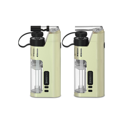 ​2 In 1 Oil Smart E Rig Berkonsentrasi Vape Pen Baterai Perangkat Merokok Kaca Bubbler