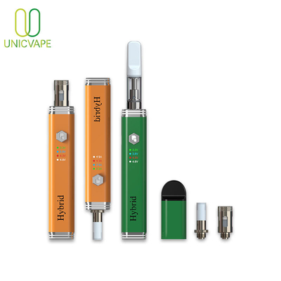 15s Panaskan sistem pod vaporizer sekali pakai Dab Rig Quartz Chamber