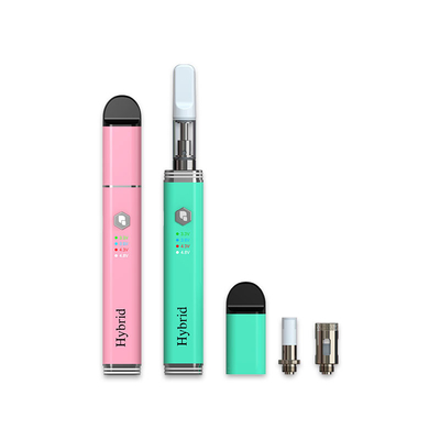 Kuarsa Coil Panaskan CBD Vape Pen 500mah 510 Benang Penyemprot 4.3V