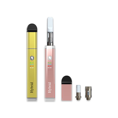 3.8V 500mah Pena Vape Datar Isi Ulang Baterai E Cig Untuk Minyak Rami