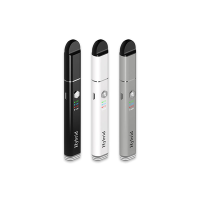 Panaskan Konsentrat pena vaporizer lilin Hybrid Cbd Quartz Coil 650Mah