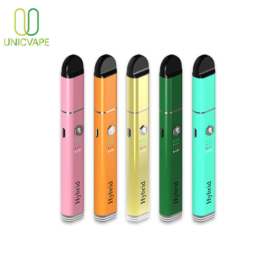 Panaskan Konsentrat pena vaporizer lilin Hybrid Cbd Quartz Coil 650Mah