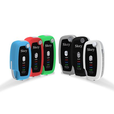 Preheat Key Fob Vape Battery Voltage Adjustable CBD Vape Battery Untuk 510 Thread Carts