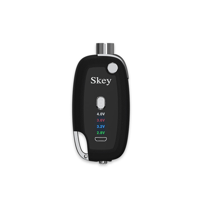 Preheat Key Fob Vape Battery Voltage Adjustable CBD Vape Battery Untuk 510 Thread Carts