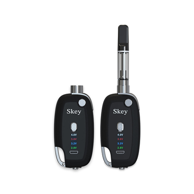 4.0V 500mAh Kotak Baterai CBD Isi Ulang Mod Untuk Kereta Vape 0,5ml 1ml
