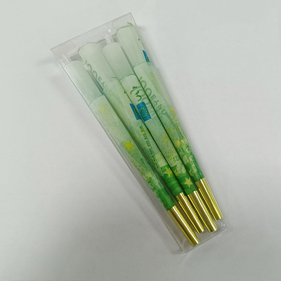 Logo Pribadi Dicetak Hemp Pre Roll Cone Brown White 30mm Filter