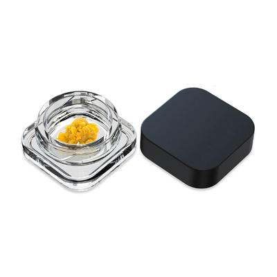 Wax Wax Glass Dab Jars Konsentrat Konsentrat 5ml 7ml 10ml Food Grade