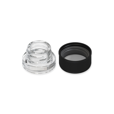 Wax Rosin Cosmetic Shatter Concentrate Vape Cartridge Kemasan 5ml 7ml 9ml Glass Jar